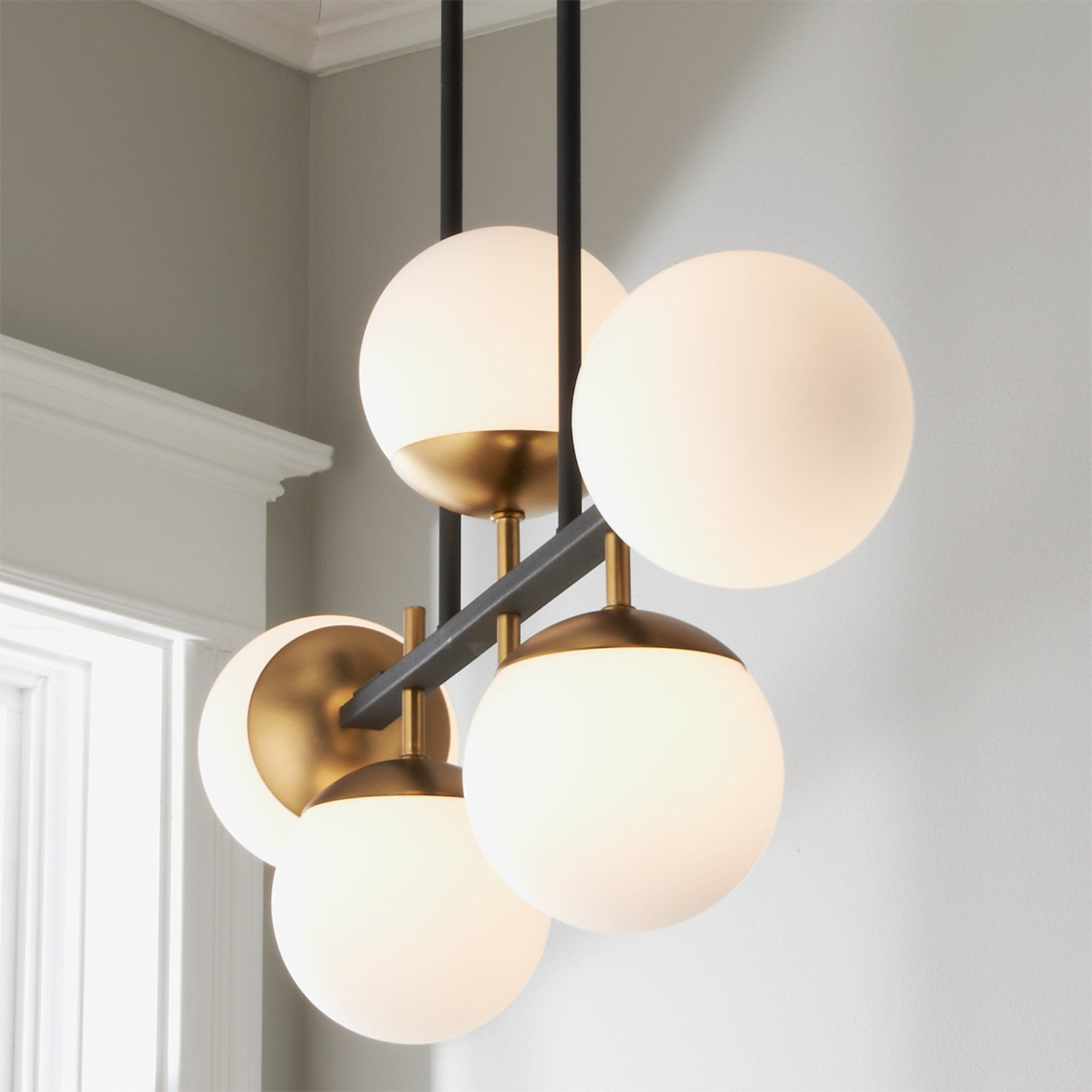 HARMONY GLOBES ISLAND CHANDELIER thumbnail 3
