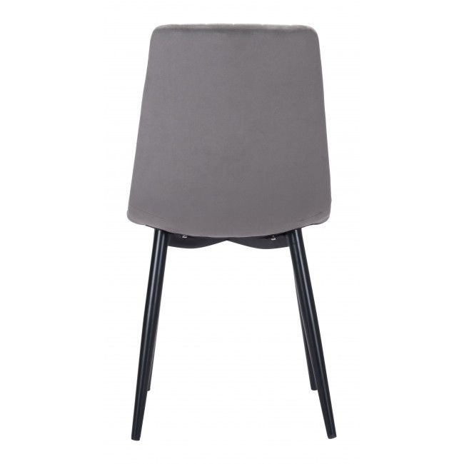 Dolce Dining Chair Gray Set of 2 thumbnail 4