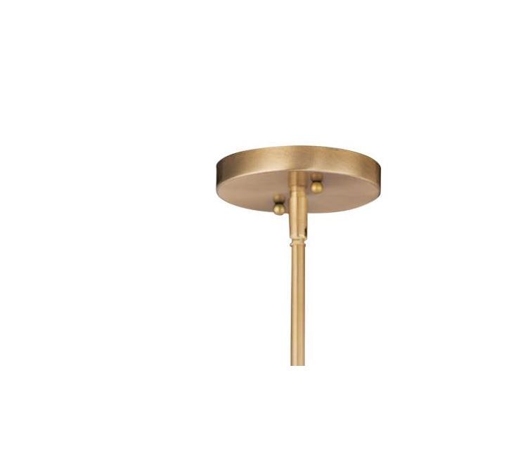 Maxim Coronet Satin Brass Pendant Light thumbnail 4
