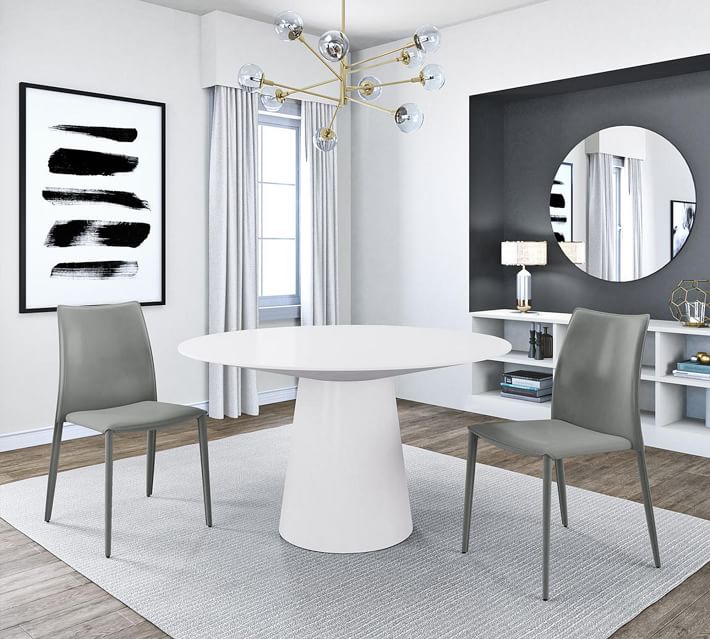 Warner Round Pedestal Dining Table thumbnail 2