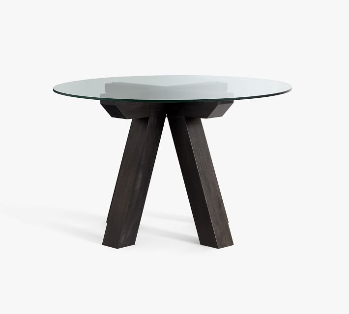 Ezra Round Pedestal Dining Table thumbnail 2