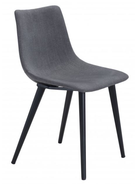 Daniel Dining Chair Grey Set of 2 thumbnail 2