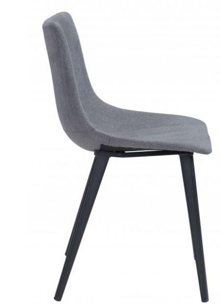 Daniel Dining Chair Grey Set of 2 thumbnail 3