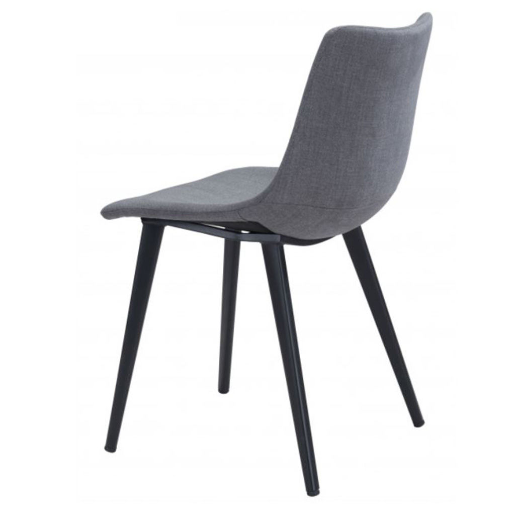 Daniel Dining Chair Grey Set of 2 thumbnail 4