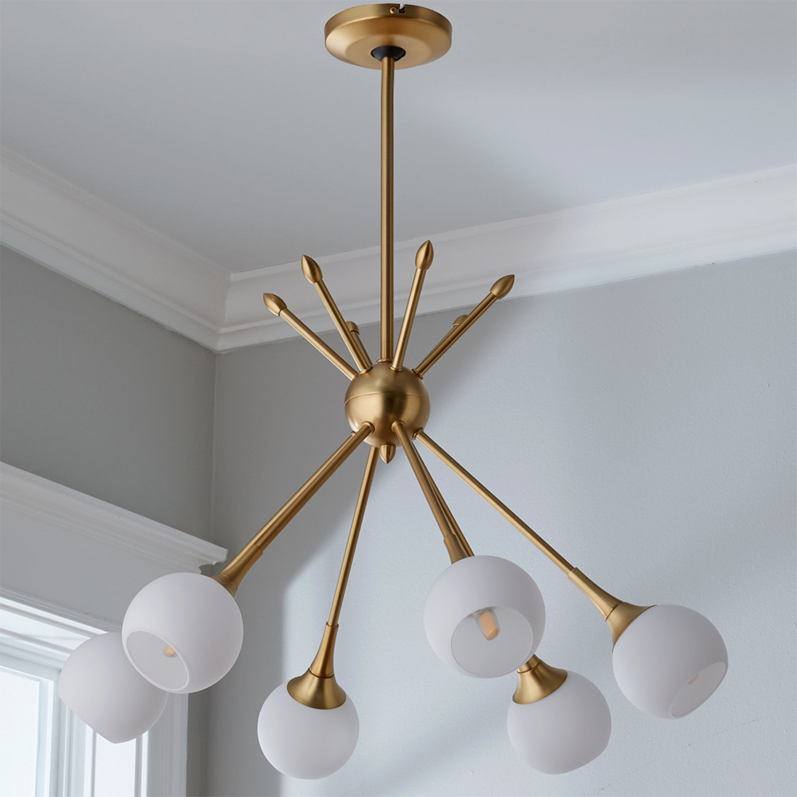 MID CENTURY MODERN MOBILE CHANDELIER thumbnail 2
