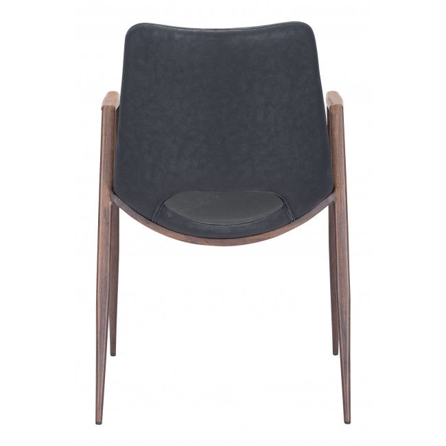 Leni Dining Chair Black - Set of 2 thumbnail 4