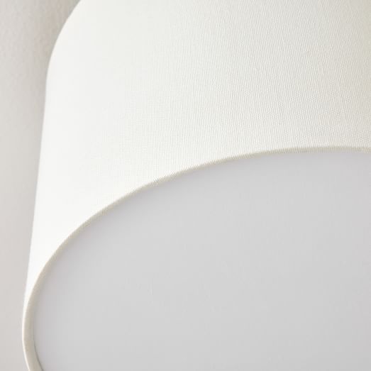 Fabric Shade Drum Flushmount thumbnail 4