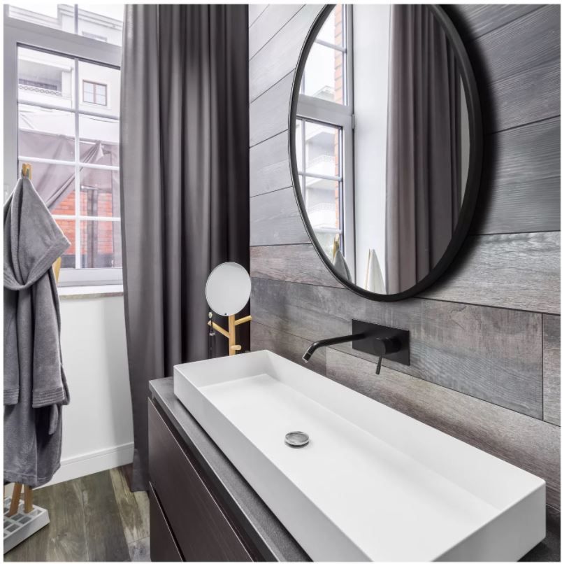 Round Decorative Wall Mirror thumbnail 3