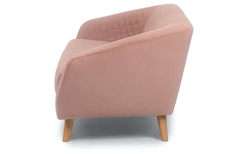 Dalu Hibiscus Pink Loveseat thumbnail 3