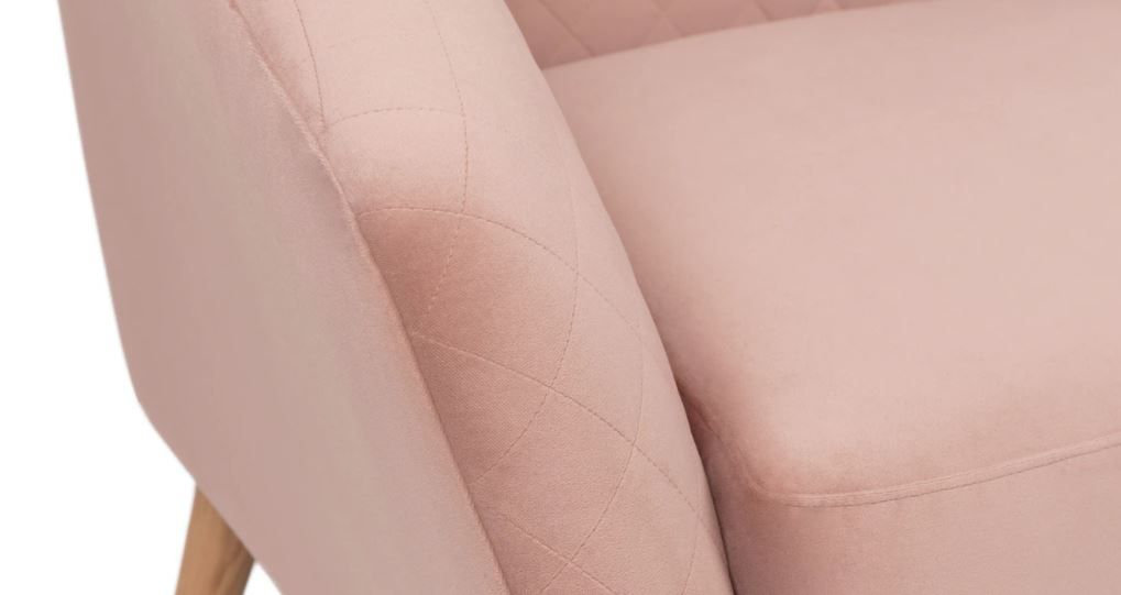 Dalu Hibiscus Pink Loveseat thumbnail 6