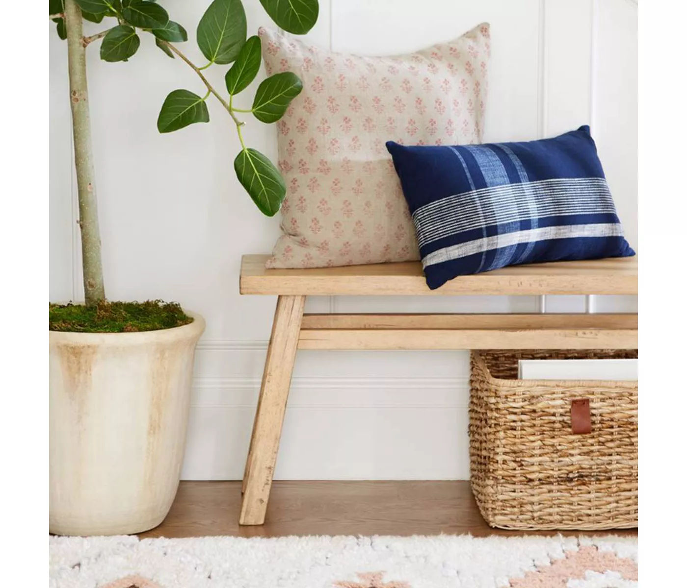 Wooden Bench Natural thumbnail 7
