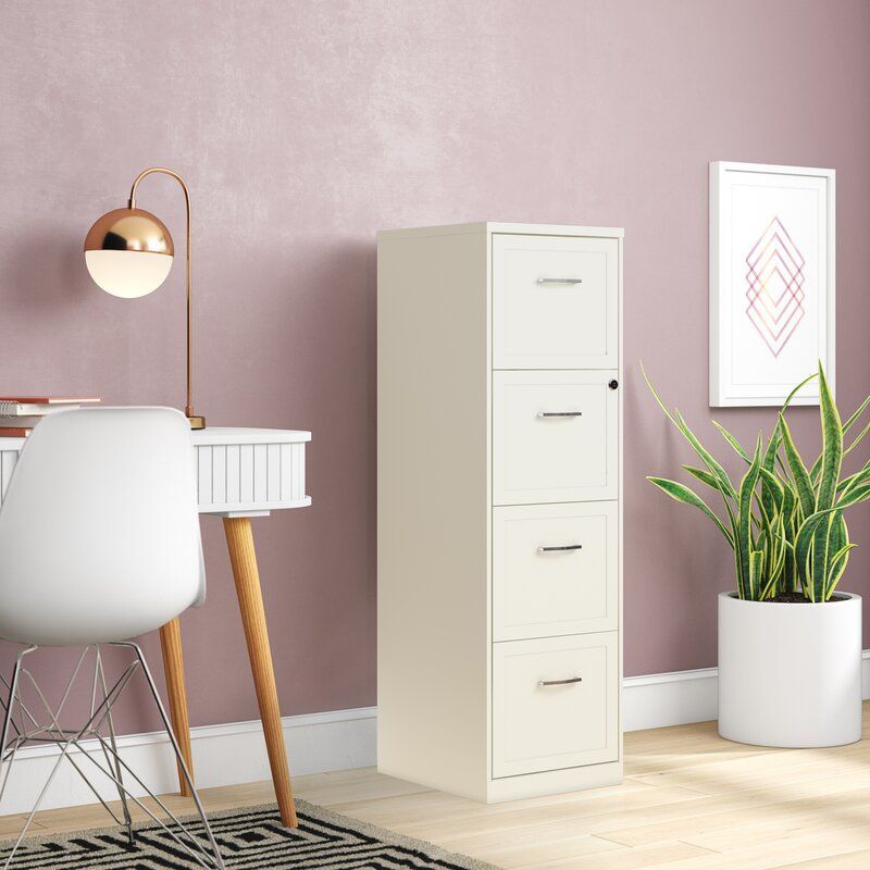 Cavitt Drawer Vertical Filing Cabinet thumbnail 2