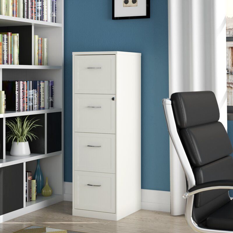 Cavitt Drawer Vertical Filing Cabinet thumbnail 3