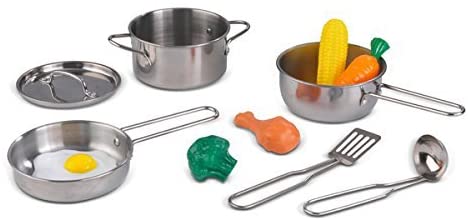 KidKraft Uptown Espresso Kitchen & Metal Accessories Set thumbnail 5