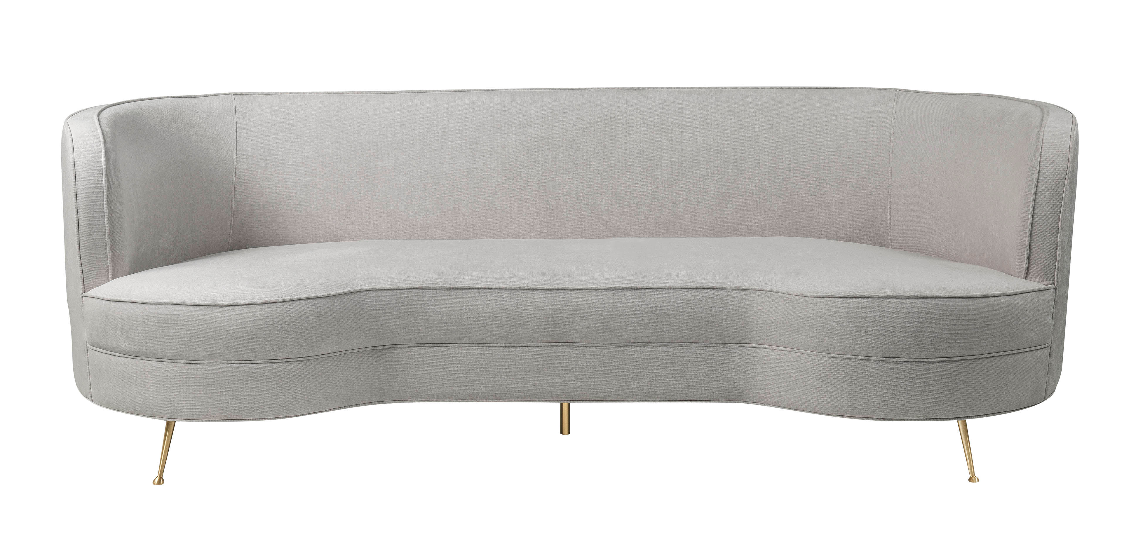 FLARE CREAM CHENILLE SOFA thumbnail 3