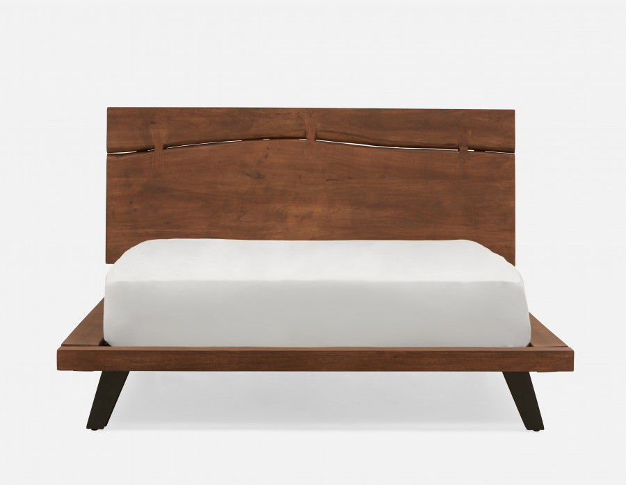 Coastal Solid Wood Queen Size Bed thumbnail 3