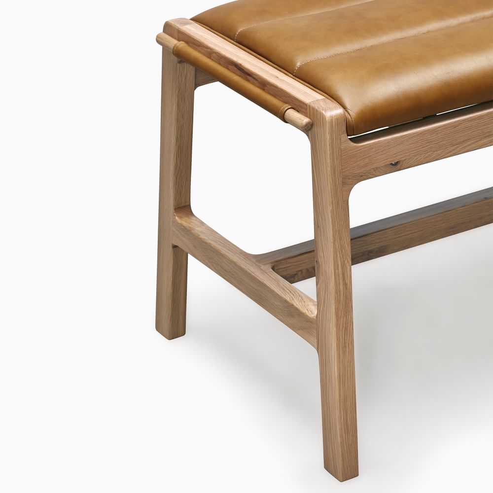 Carlisle Leather Dining Bench thumbnail 5