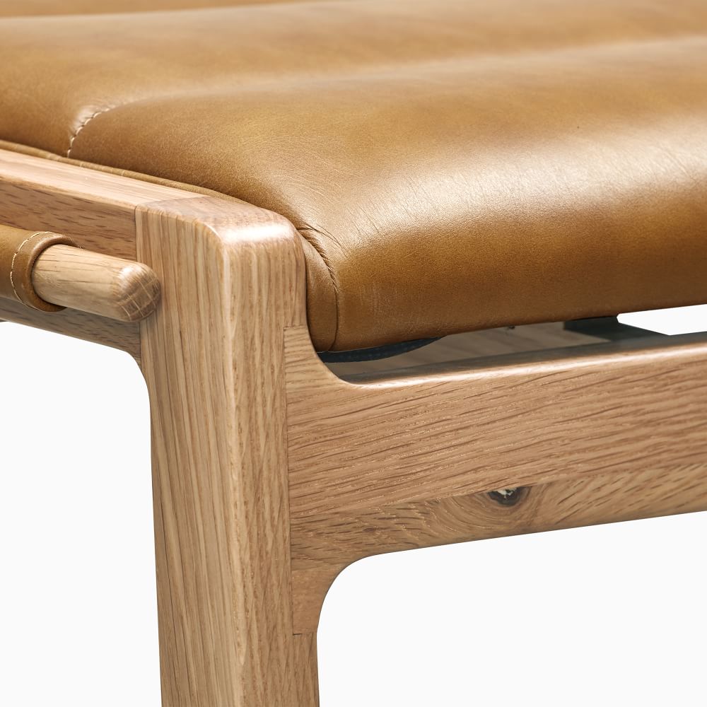 Carlisle Leather Dining Bench thumbnail 6
