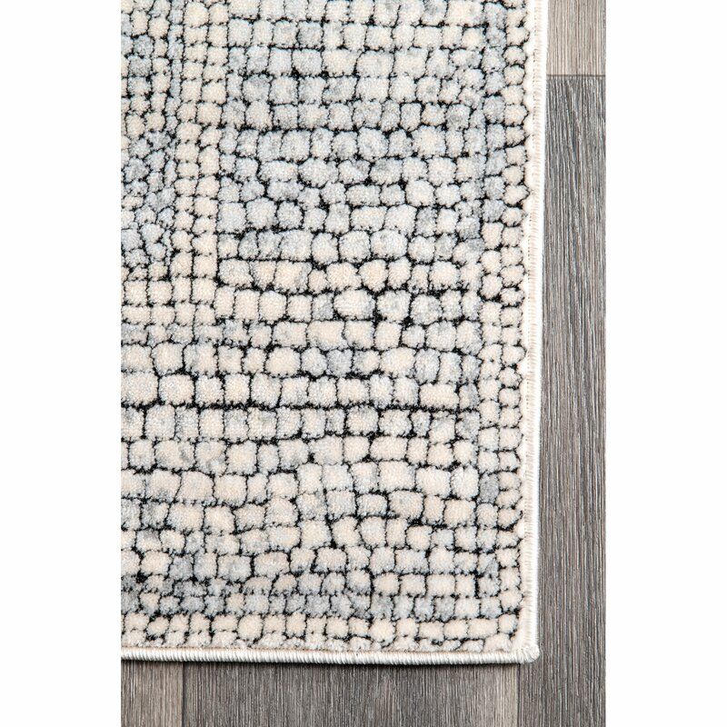 Barstow Geometric Light Gray Area Rug-9'3''x12'3'' thumbnail 4