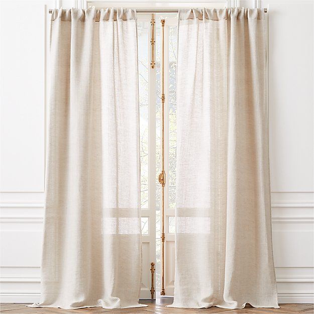 HEMP NATURAL CURTAIN PANEL thumbnail 2