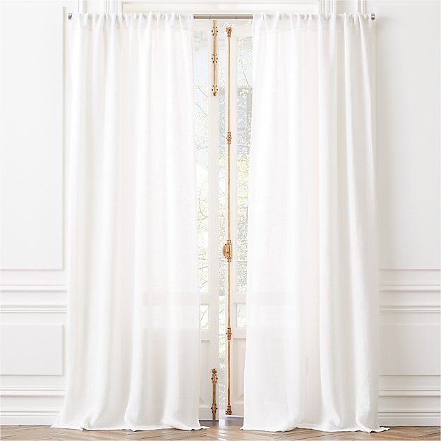 HEMP NATURAL CURTAIN PANEL 48 X 84 thumbnail 2