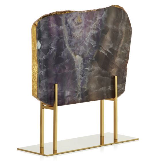 Fluorite Slab On Stand thumbnail 2