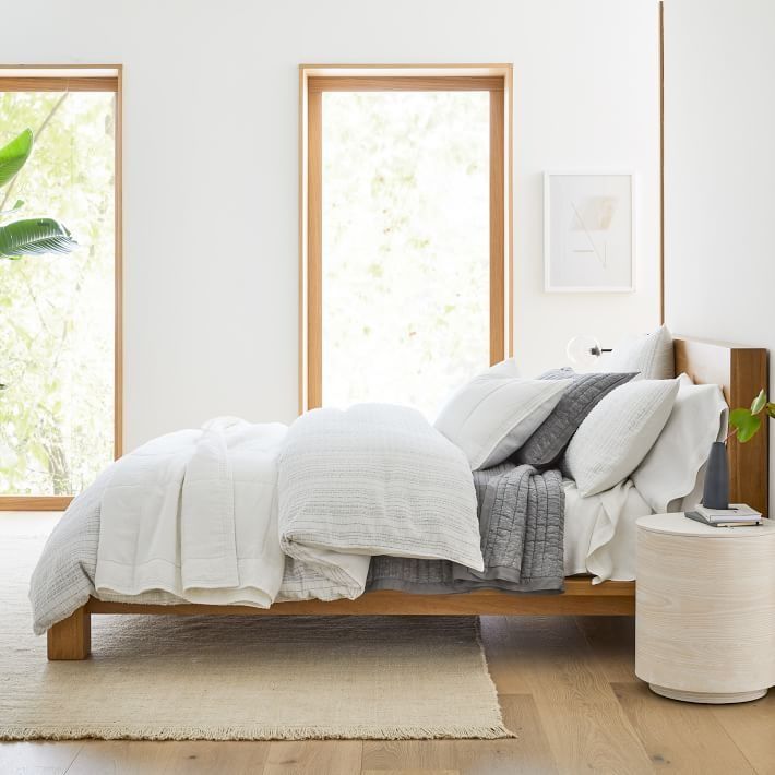 Space Dyed Clipped Gauze Duvet Cover King thumbnail 3