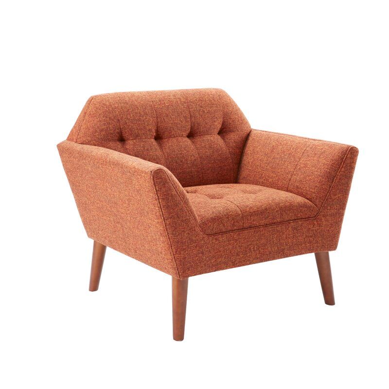 Belz 38 W Tufted Polyester Armchair thumbnail 3