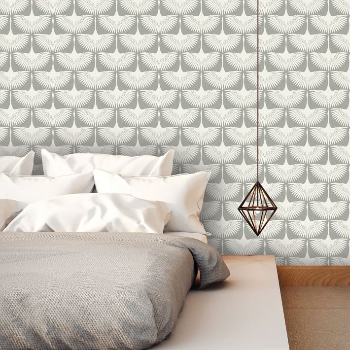 Tempaper Feather Flock Removable Wallpaper thumbnail 2