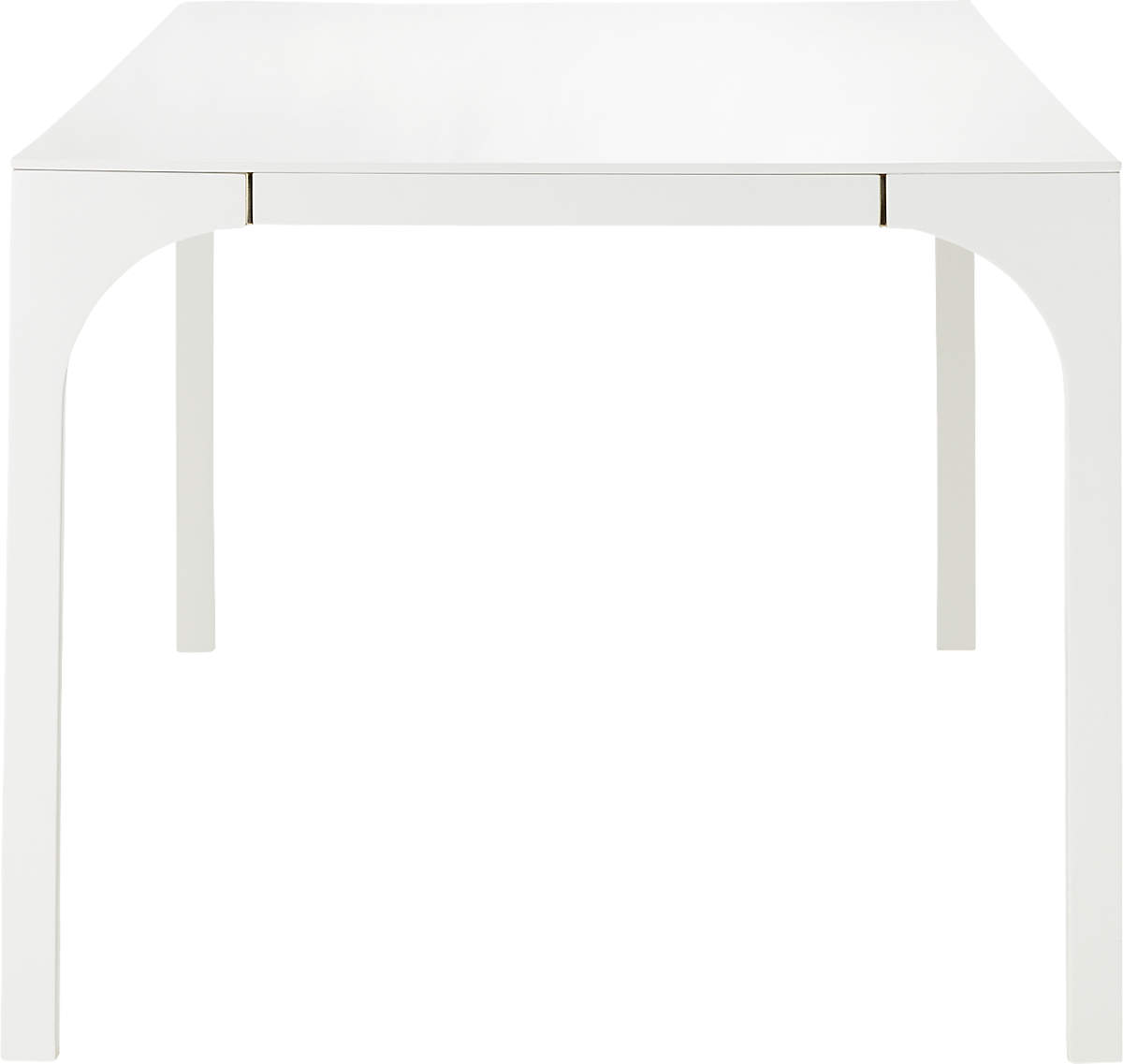 AQUA VIRGO LARGE WHITE DINING TABLE thumbnail 4