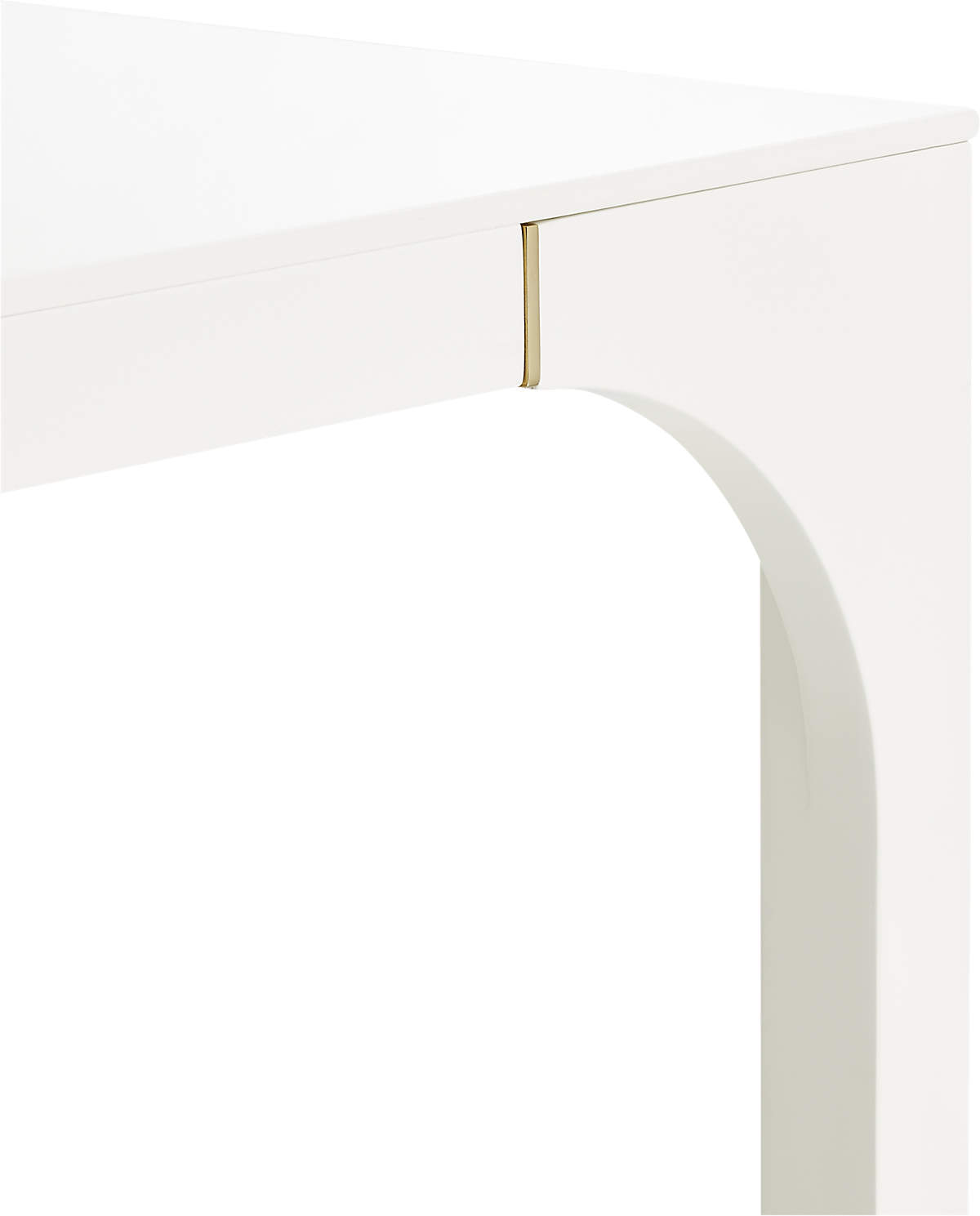 AQUA VIRGO LARGE WHITE DINING TABLE thumbnail 5