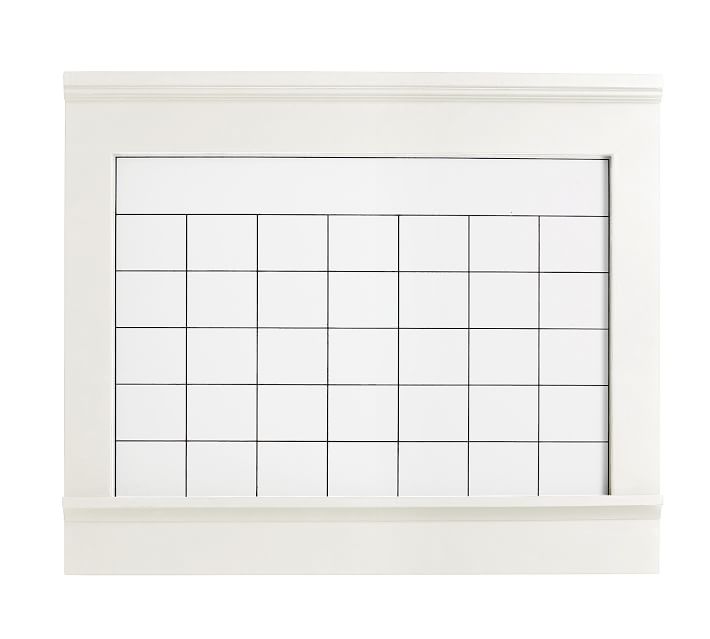 Aubrey Whiteboard Calendar Black thumbnail 2