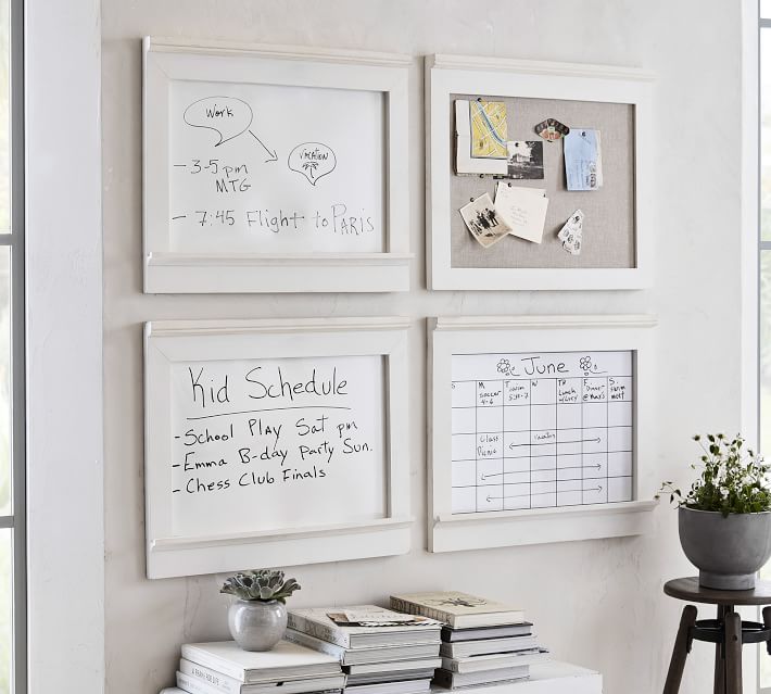 Aubrey Whiteboard Calendar Black thumbnail 3
