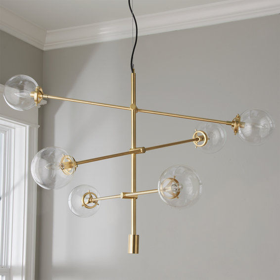MODERN MOBILE GLOBE CHANDELIER thumbnail 2