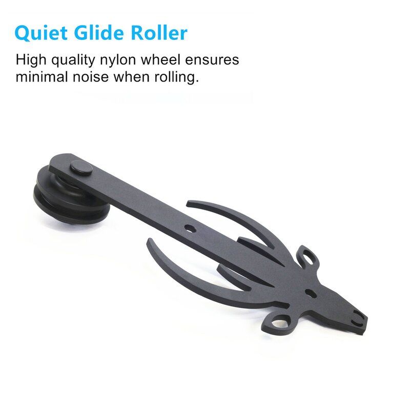 Bucks Standard Double Track Barn Door Hardware Kit thumbnail 2