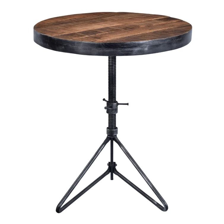 Adjustable Round End Table thumbnail 3