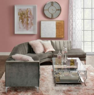 Rose Quartz On Metal Stand thumbnail 3