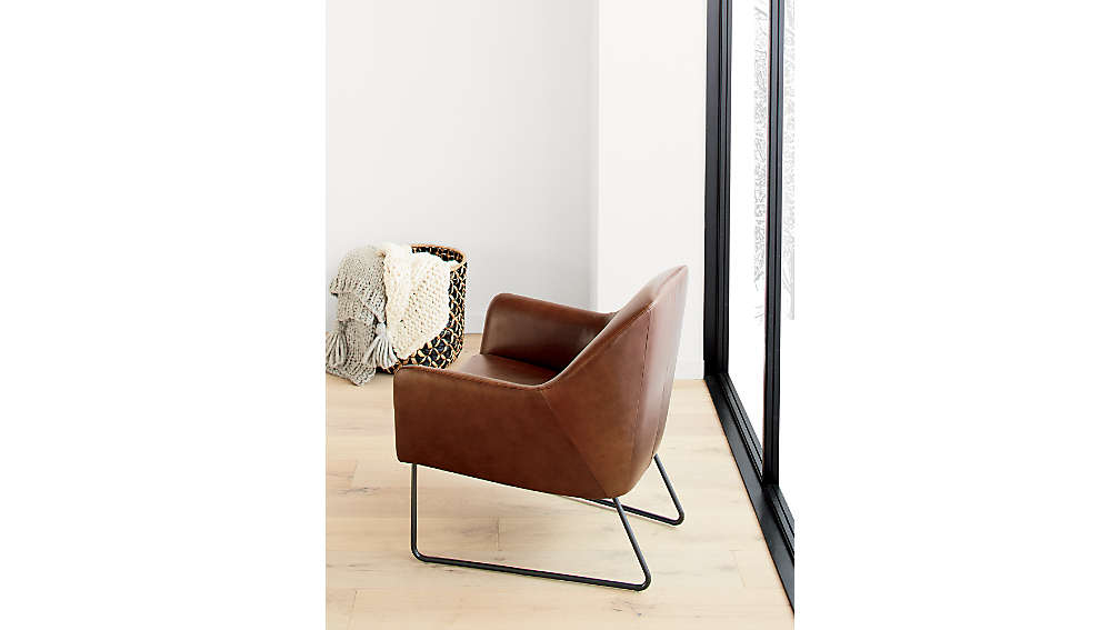 Clancy Leather Chair thumbnail 3