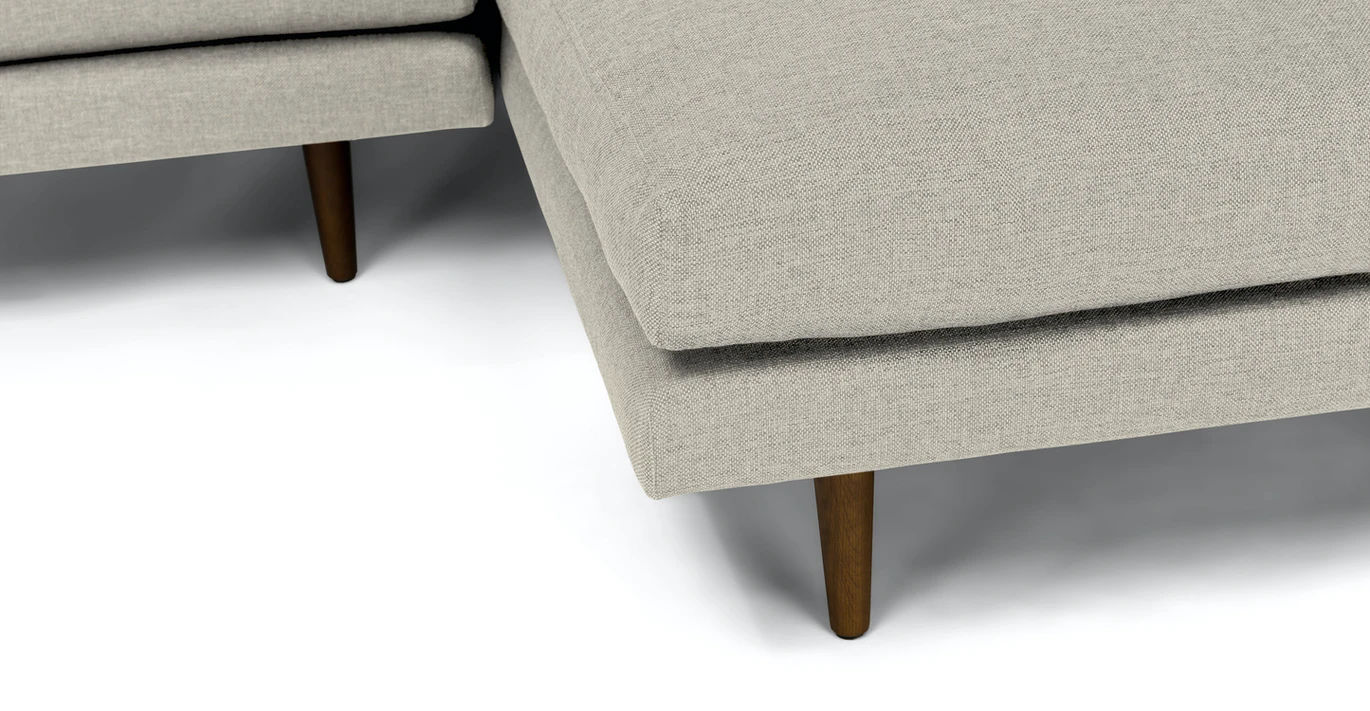 Burrard Seasalt Gray Right Sectional Sofa thumbnail 6