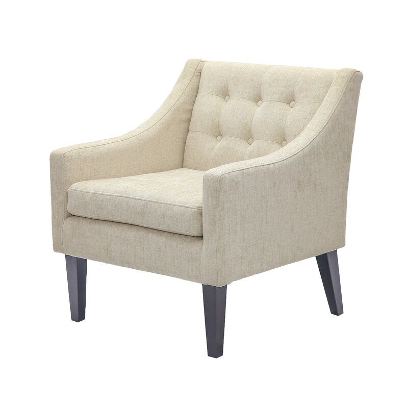 Clopton Tufted Polyester Armchair thumbnail 2