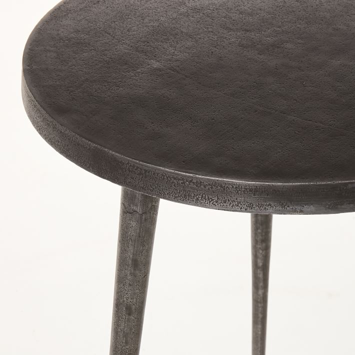 Cast Tripod Side Table Charcoal thumbnail 2