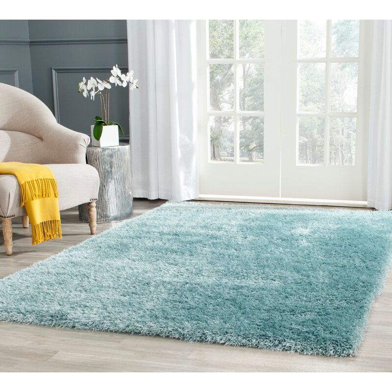 Marbleton Power Loom Light Blue Rug-9'x12' thumbnail 3