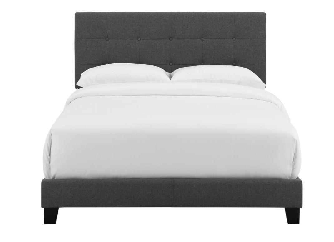 Amira Upholstered Fabric Bed-Queen thumbnail 3
