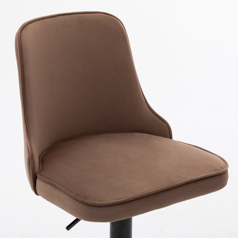 Lyall Swivel Adjustable Height Bar Stool thumbnail 3