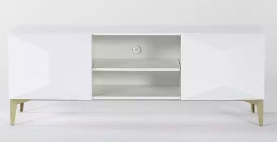 Aria White Tv Stand thumbnail 4