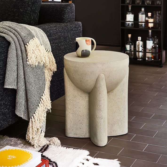 Monti Lava Stone Side Table thumbnail 2
