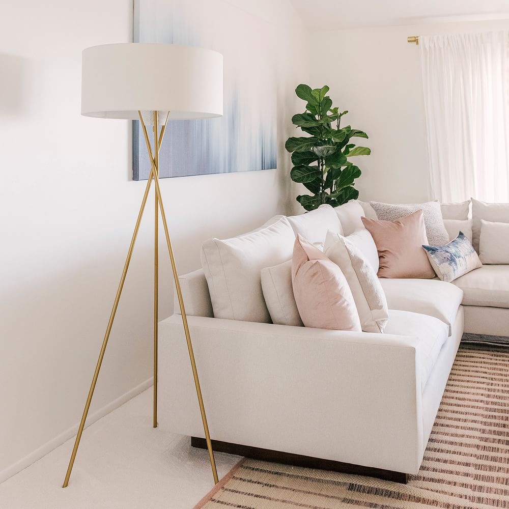 Mid-Century Tripod Floor Lamp thumbnail 4