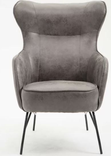 Jill Faux Leather Armchair thumbnail 2