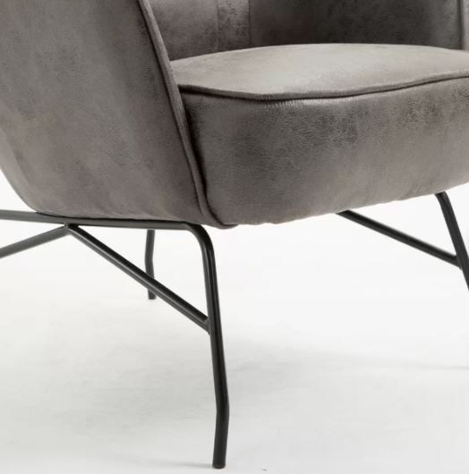 Jill Faux Leather Armchair thumbnail 3