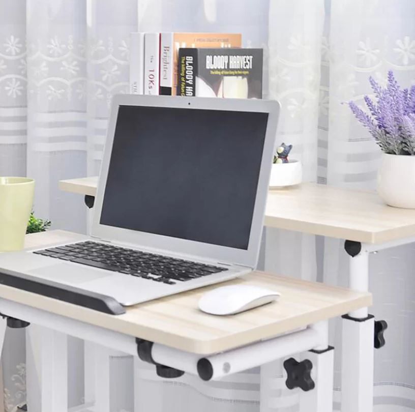 Mind Reader 2 Tier Sit and Stand Computer Desk thumbnail 4
